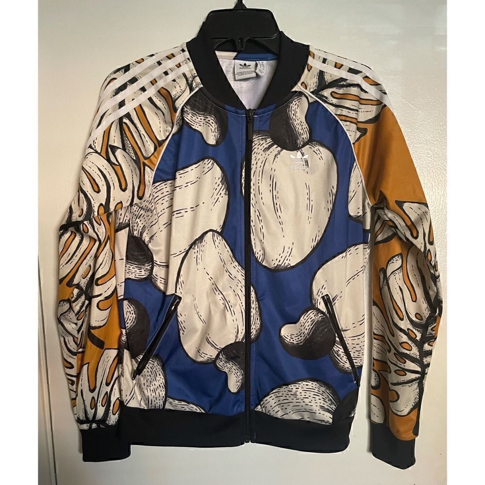 Adidas Originals Superstar Women's Track Top Multicolor Size S/ excellent - Picture 6 of 9